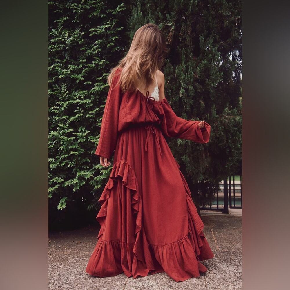 Free People Shore Chic Maxi Dress, NWT, Size S